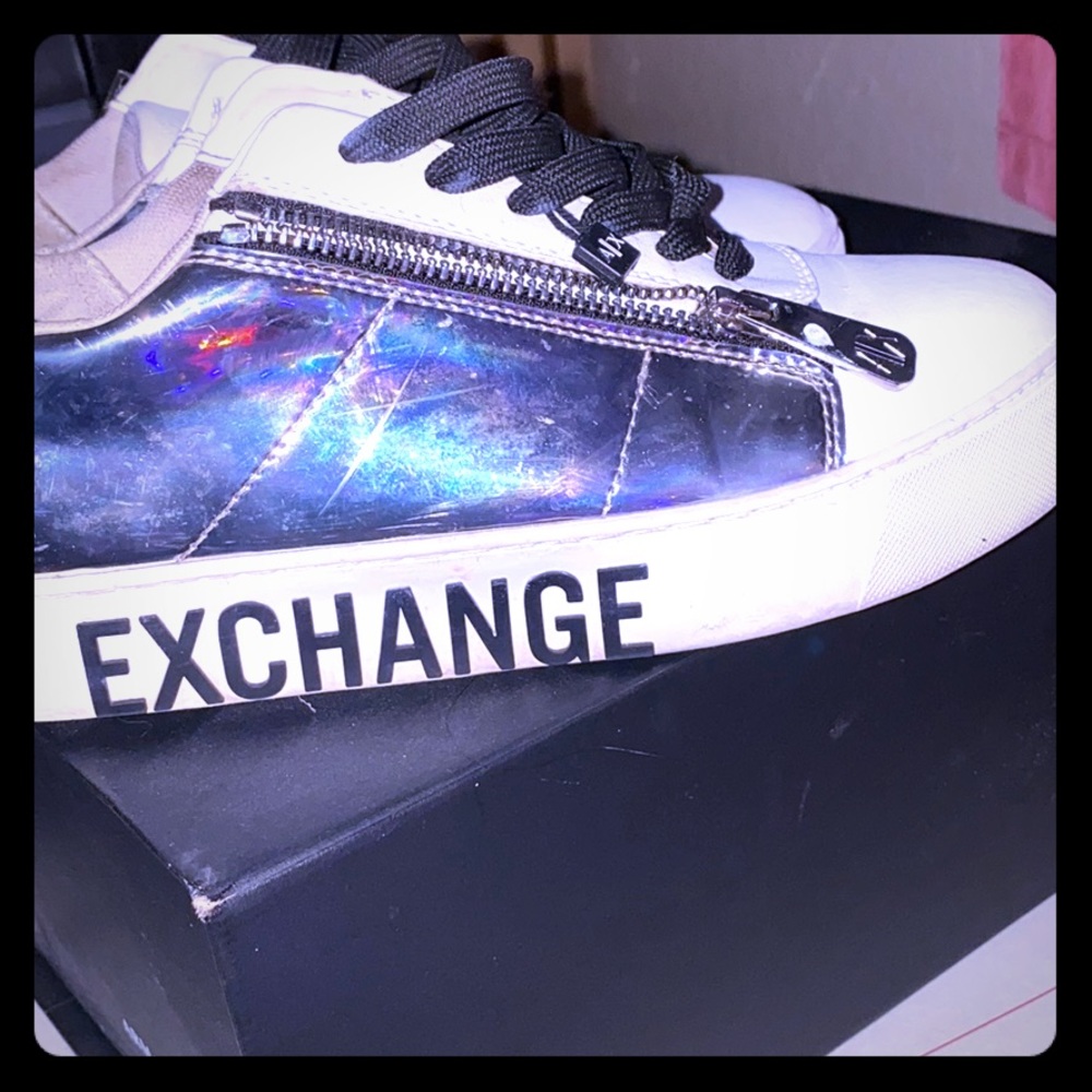 Shiny Armani Exchange Sneakers